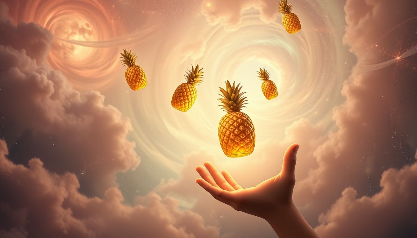 Ananas stelen symboliseert verlangen naar iets verboden of spannend.