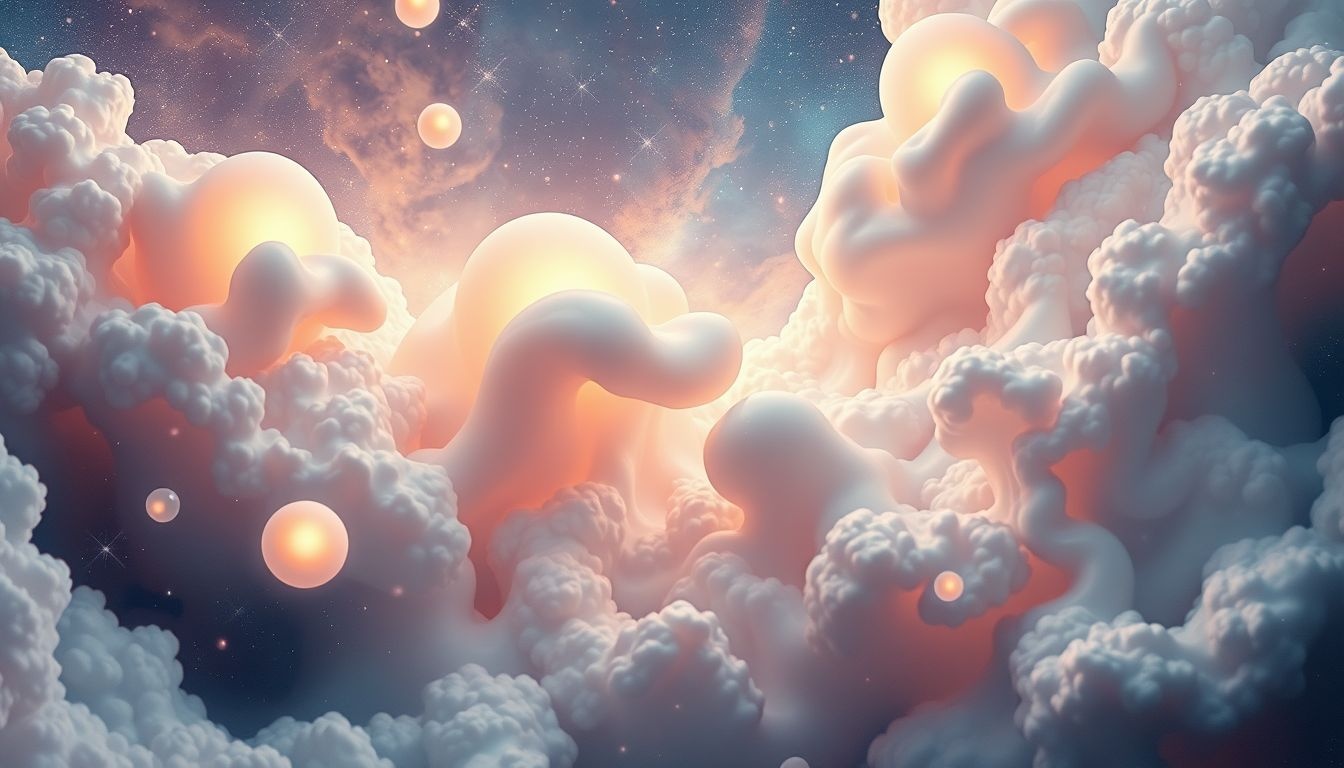 Emoties kleuren dromen over pudding met vreugde en onzekerheid.