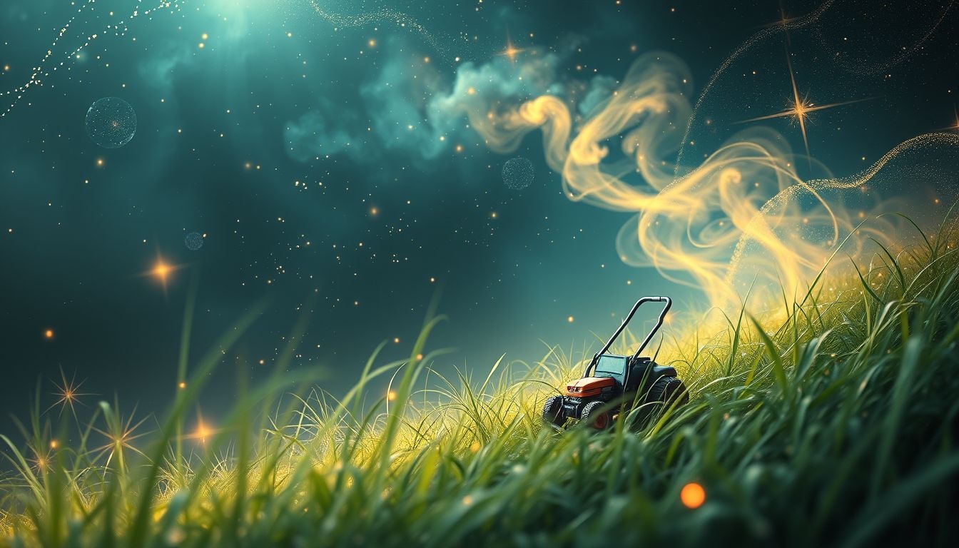 Dromen over een kleine maaier symboliseert vaak nieuwe, kleine veranderingen.