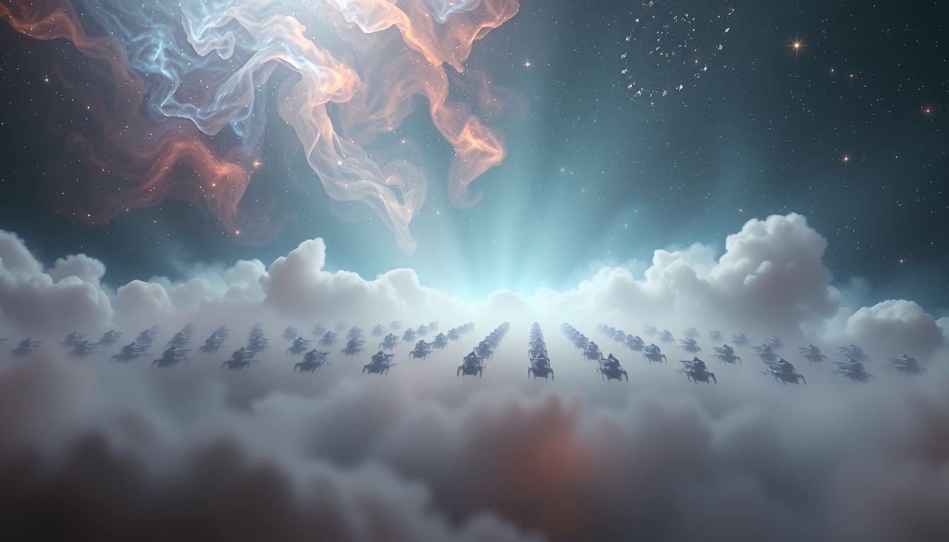 Dromen over een luchtleger symboliseert geestelijke kracht en vrijheid.