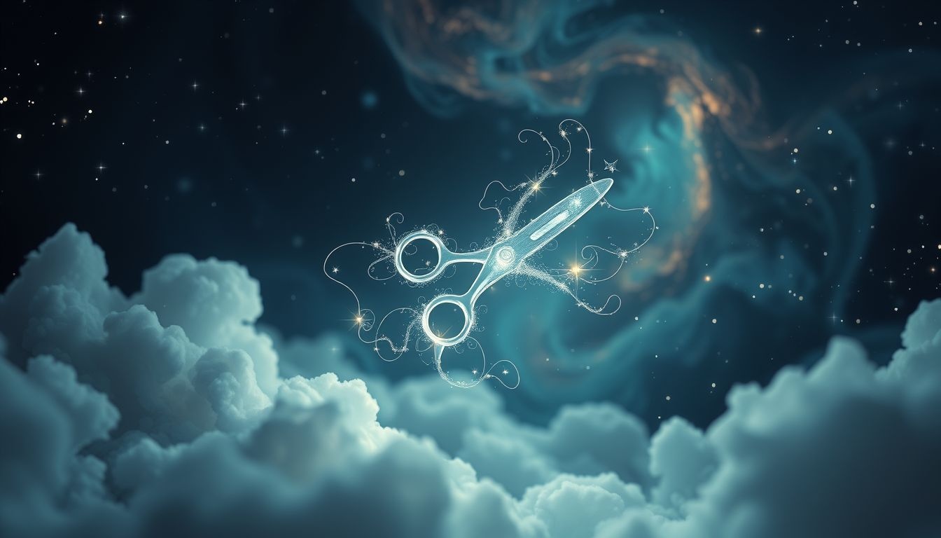 Dromen over mini-schaar symboliseert subtiele veranderingen en precisie.