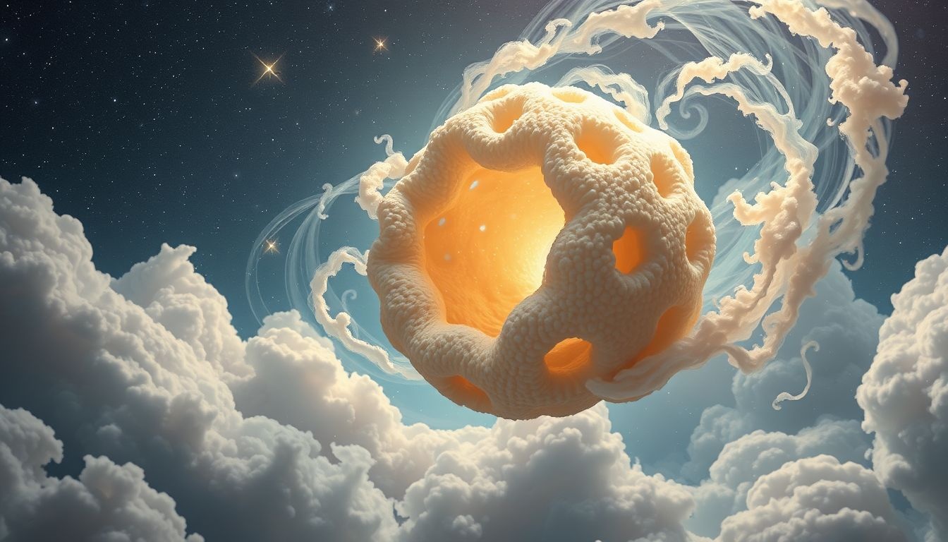 Dromen over een spons vol gaten symboliseert het verliezen van energie.