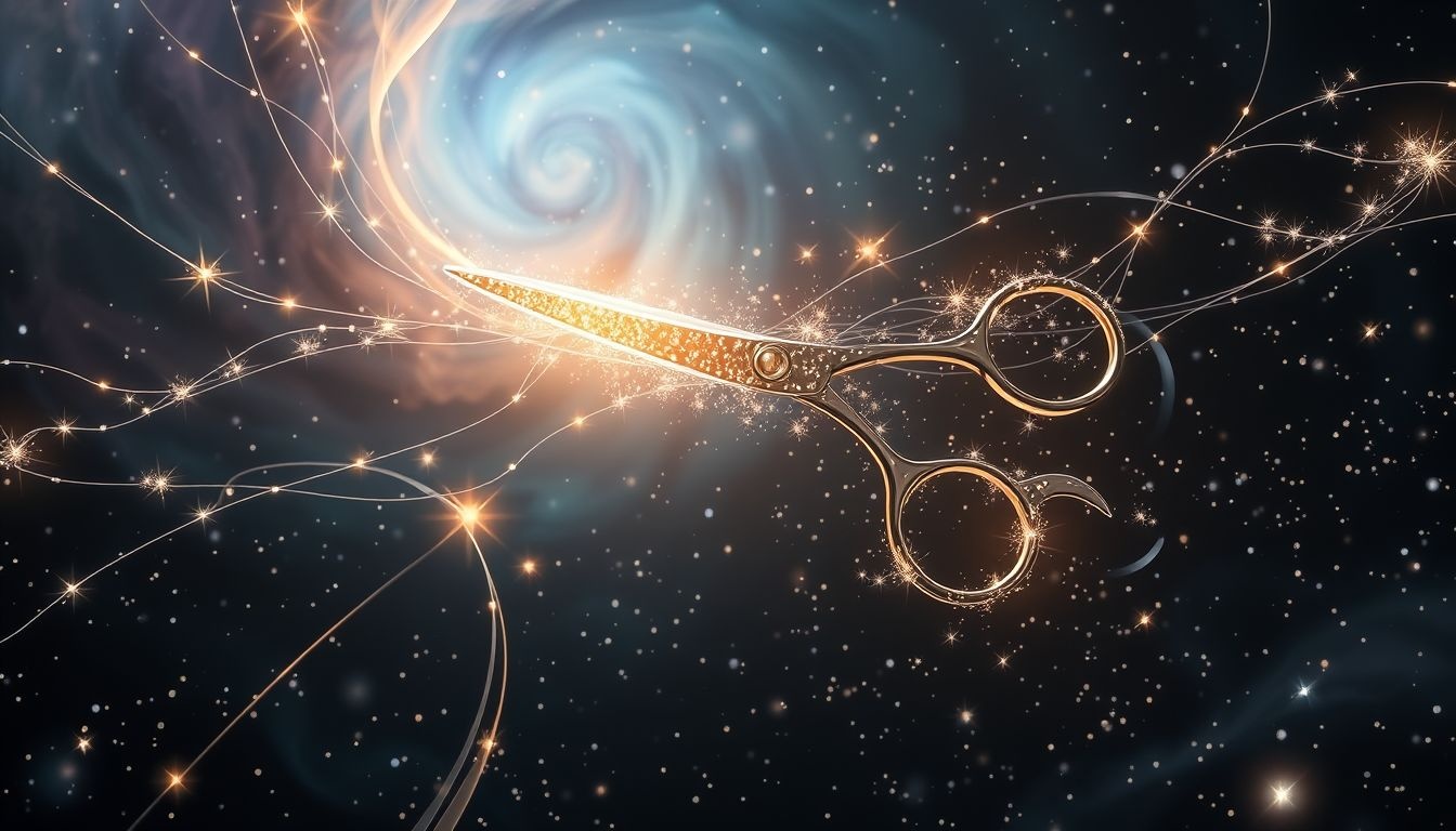 Dromen over knippen met een schaar symboliseert vaak verandering en loslaten.