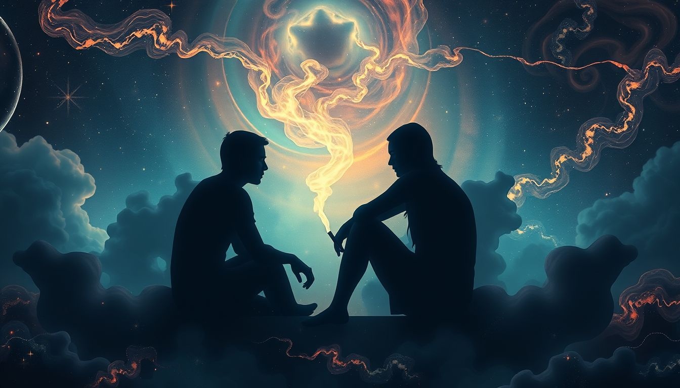 Dromen over sigaret roken met vijand symboliseren spanning en verzoening.