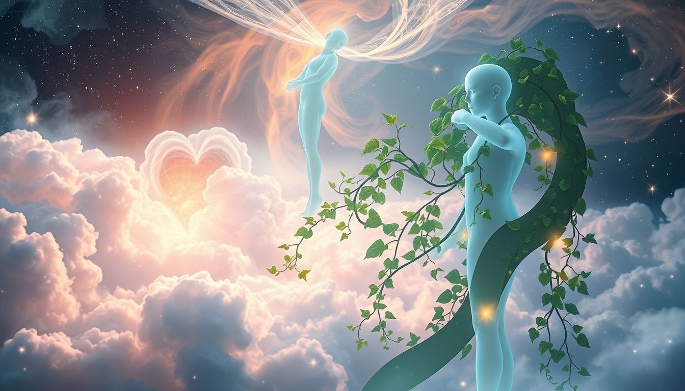 Dromen over klimop symboliseert vaak groei en genezing van gezondheid.