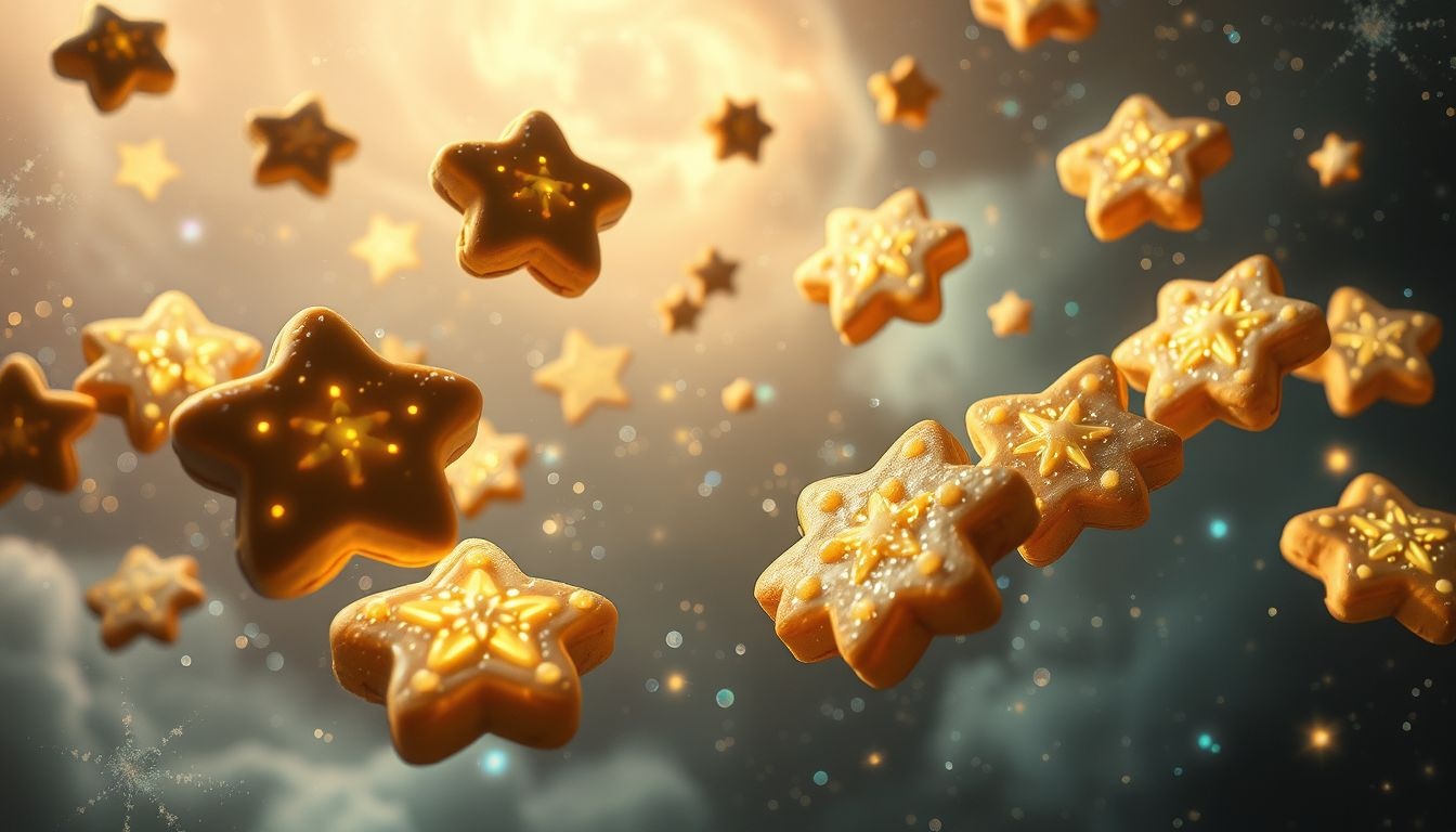 Dromen over koekjes met glazuur symboliseren zoete verleidingen en plezier.