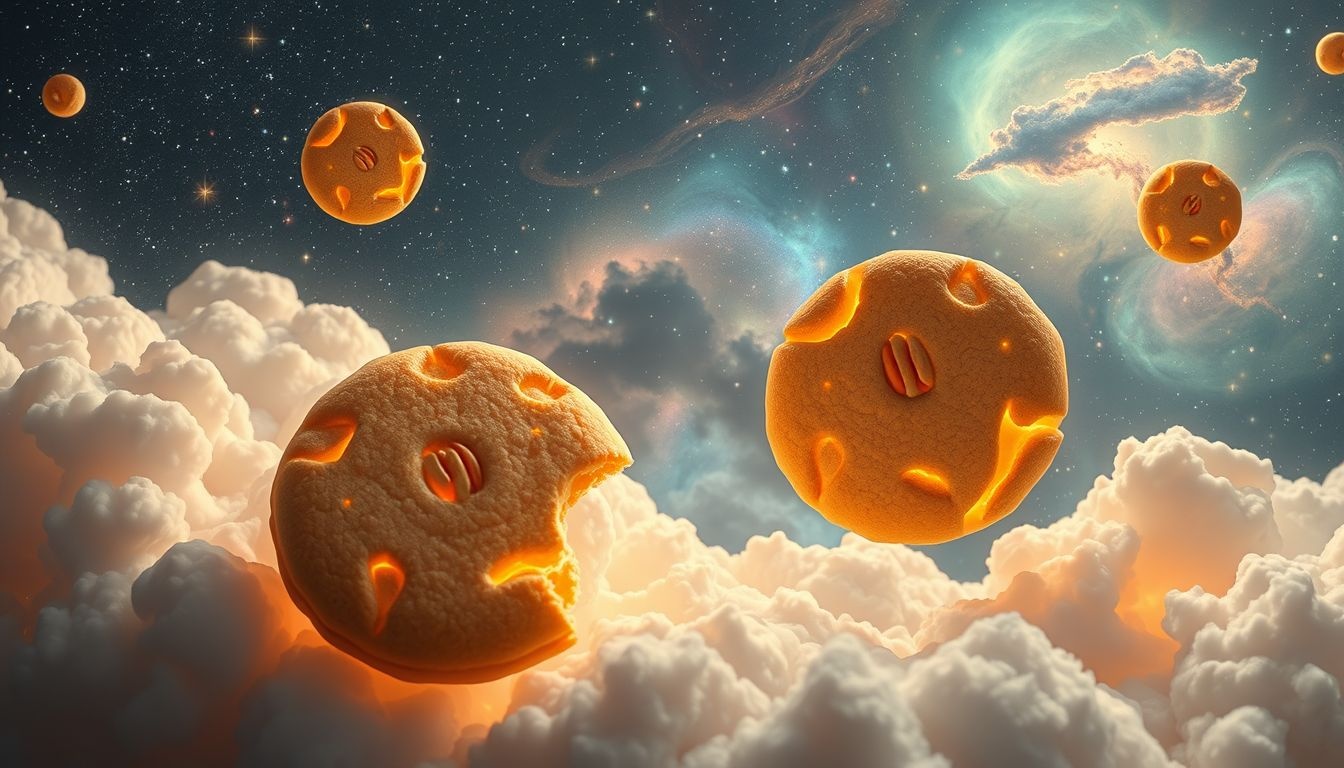 Dromen over koekjes met noten symboliseert onverwachte waardevolle kansen.