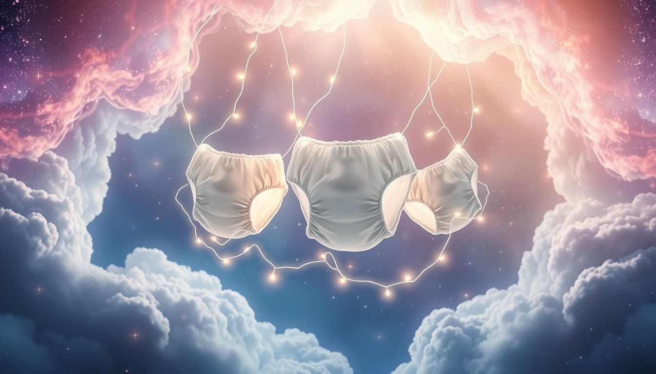 Dromen over luiers symboliseren vaak nieuwe verantwoordelijkheden in je leven.