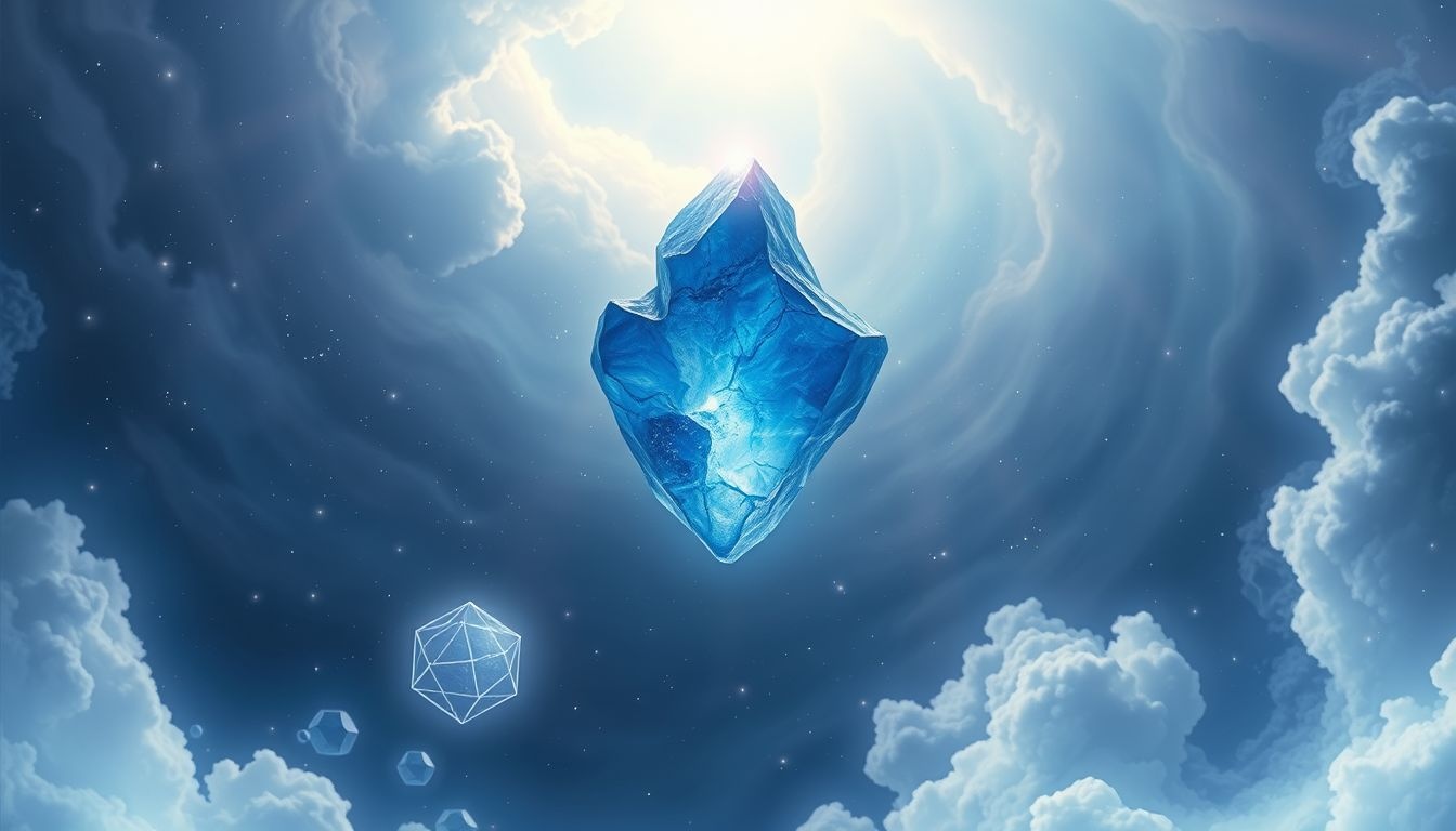 Dromen over glanzend sodaliet symboliseert innerlijke rust en inzicht.