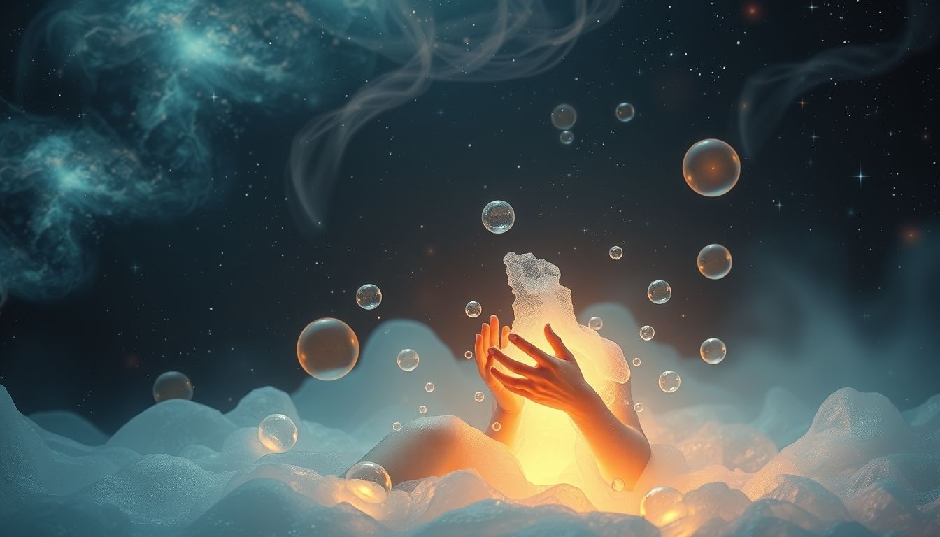 Dromen over zeep wassen symboliseert innerlijke reiniging en vernieuwing.