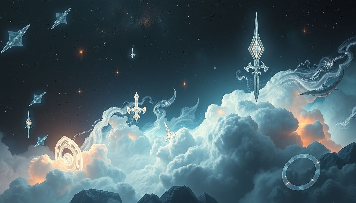 Een wapen gebruiken in een wapenkamer symboliseert innerlijke kracht en conflicten.