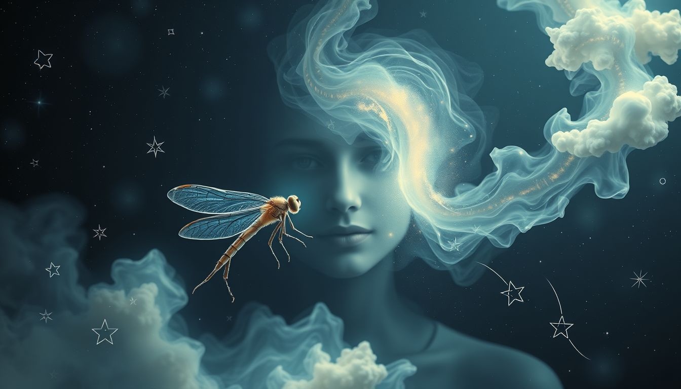 Dromen over praten met een paardenvlieg symboliseert innerlijke conflicten.