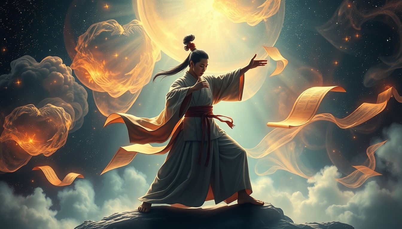 Een samurai die les geeft symboliseert discipline en innerlijke kracht.