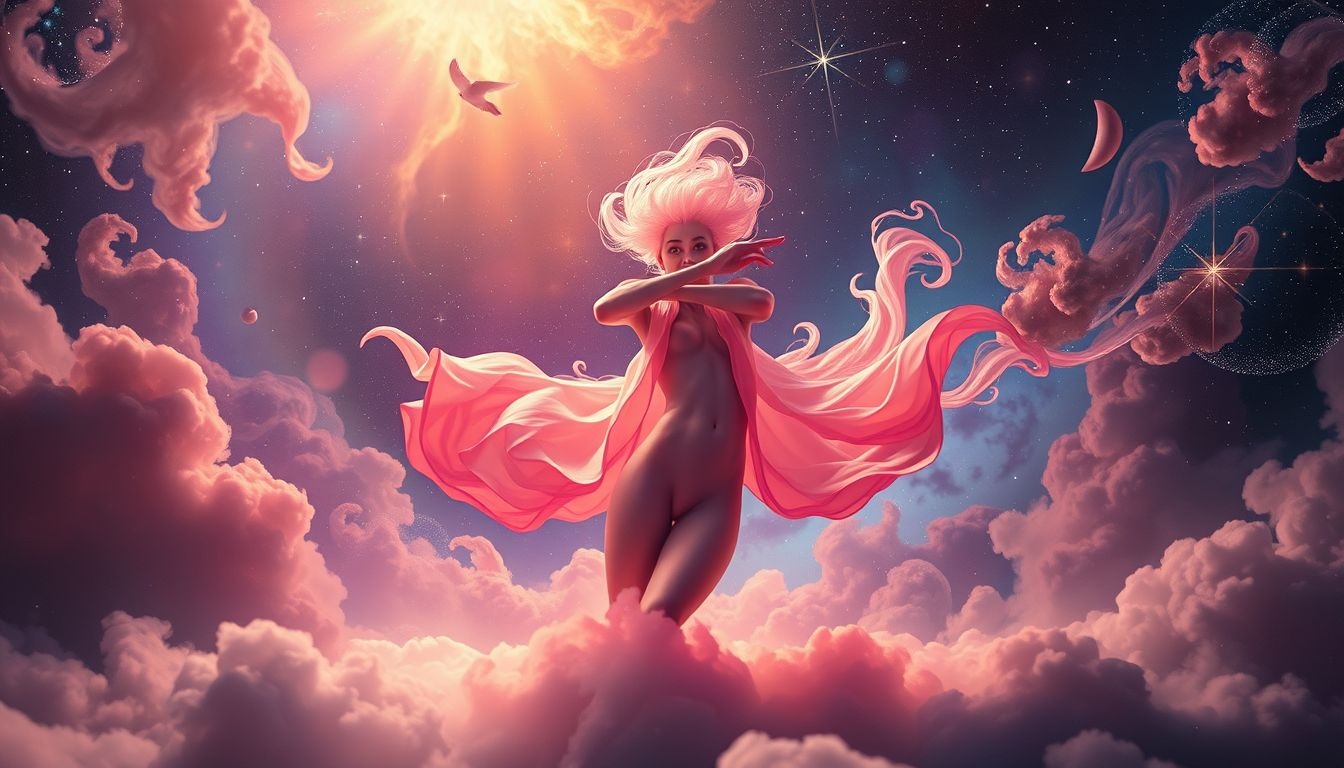 Een overdreven acterende extra symboliseert verborgen emoties en onzekerheid.