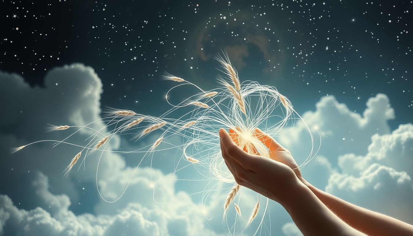 Dromen over vlas spinnen symboliseren geduld, stilte en innerlijke rust.