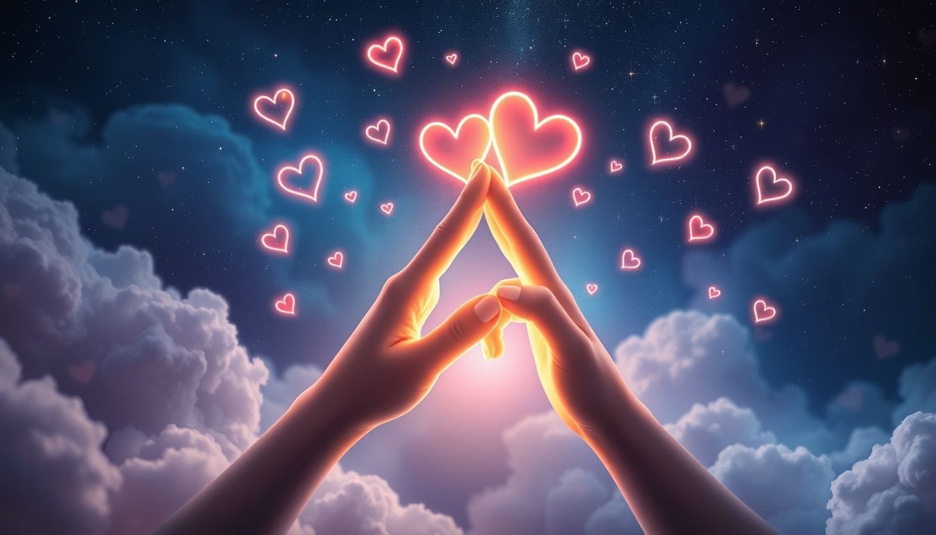 Dromen over gebarentaal symboliseren diepe emotionele verbinding en liefde.