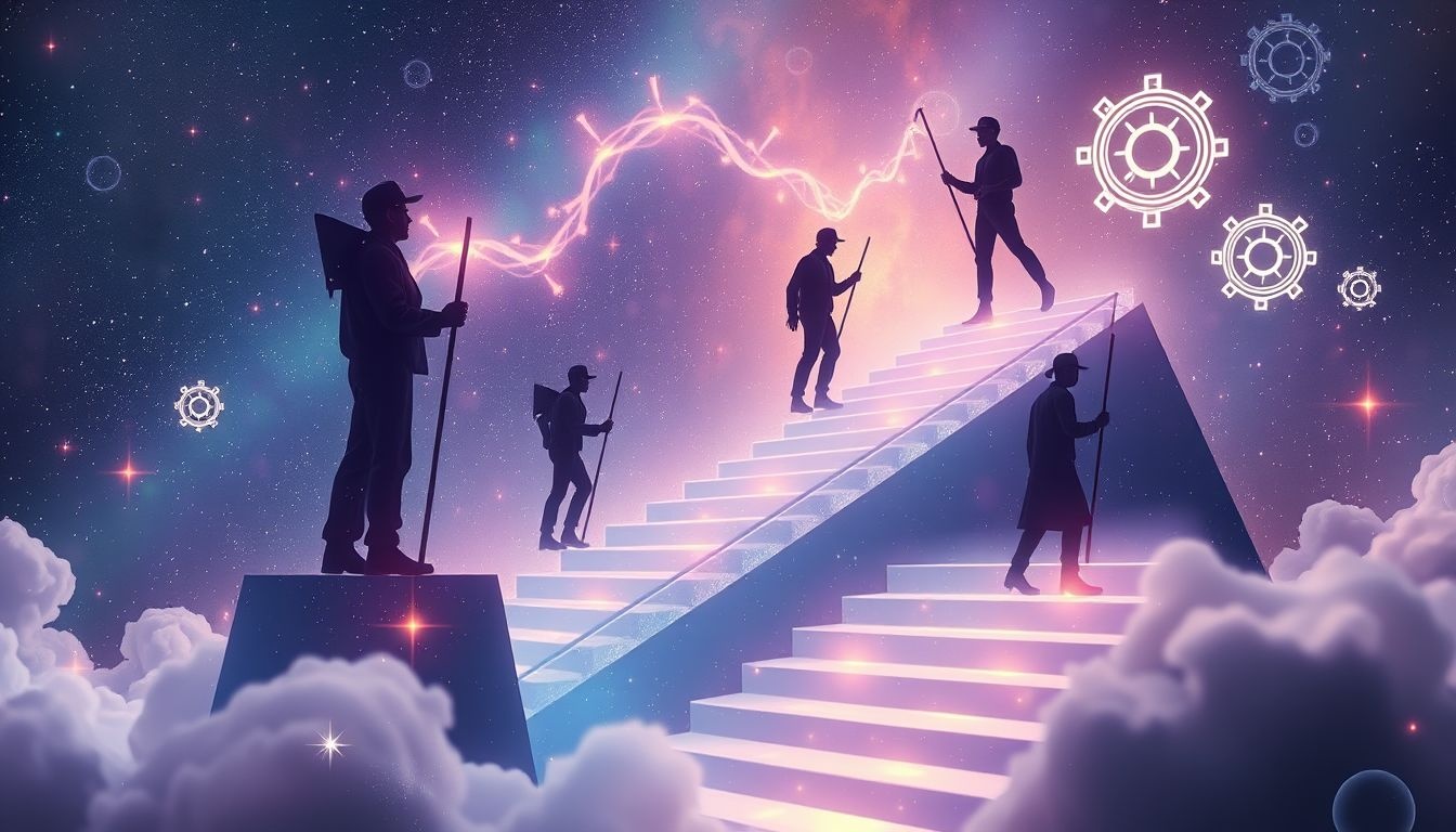 Dromen over arbeid verhuren symboliseert carrièregroei en erkenning.