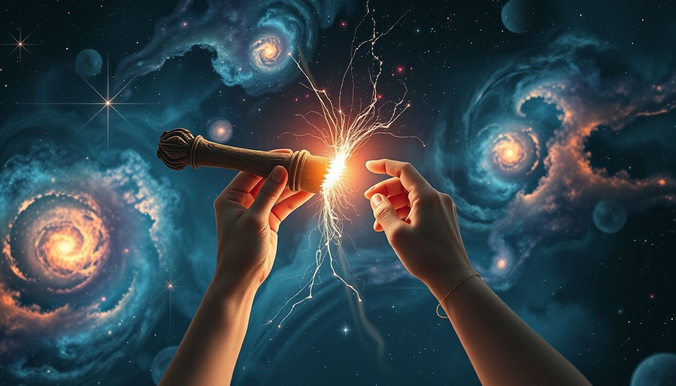 Een gebroken handvat symboliseert onverwachte problemen met creatieve oplossingen.