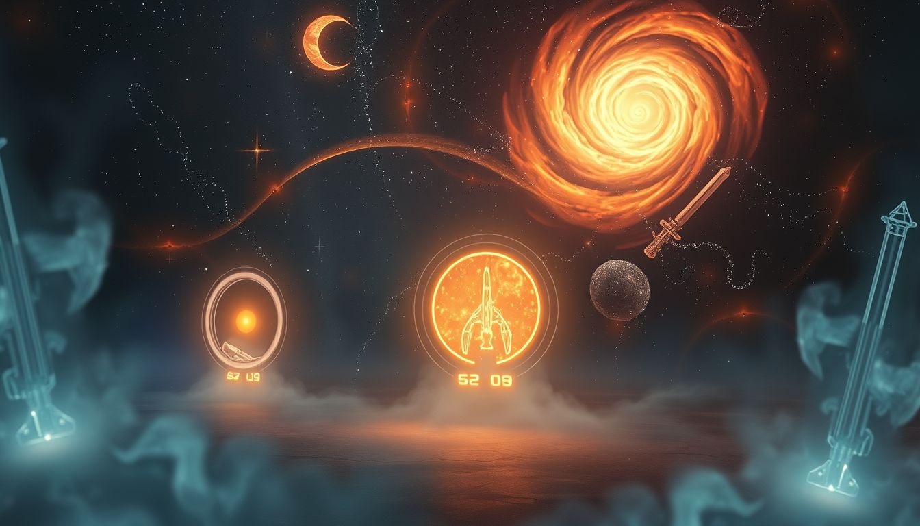 Een lege wapenkamer symboliseert innerlijke leegte en verloren kracht.