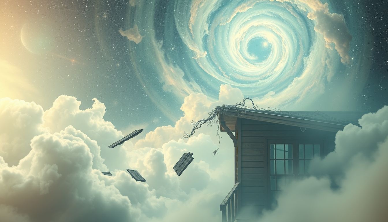 Een vervallen veranda symboliseert vaak verwaarloosde emoties of kansen.