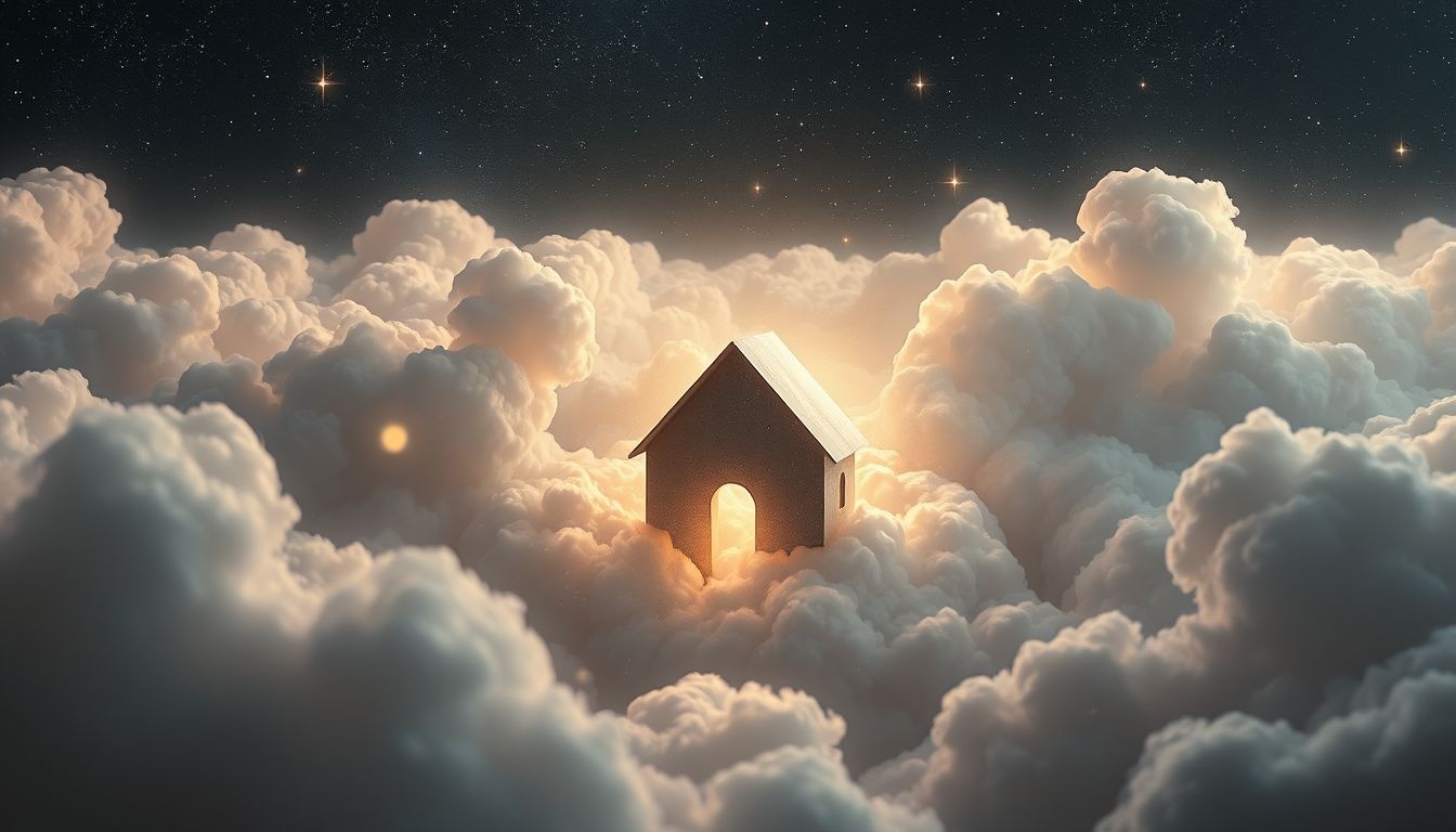 Terugkeren naar ouderlijk huis symboliseert verlangen naar veiligheid en nostalgie.