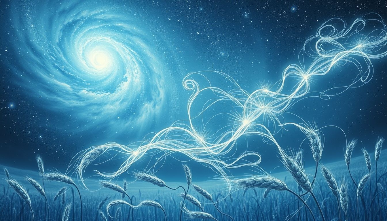 Dromen over vlas spinnen in de winter symboliseren innerlijke kracht.