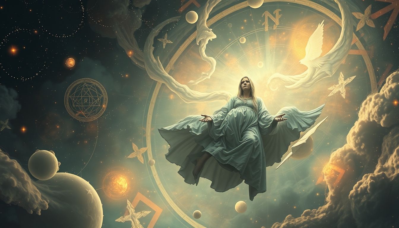 Een verdrietige theoloog in dromen symboliseert innerlijke twijfel en zoeken.