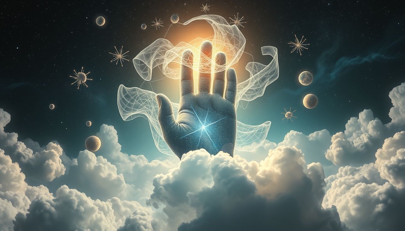 Een groeiende ijzeren afdruk symboliseert innerlijke kracht en transformatie.