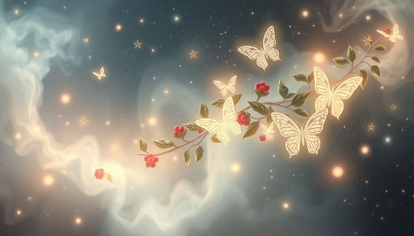 Droom 29: Maretak symboliseert heling en innerlijke transformatie krachtig.