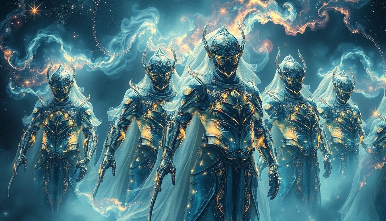 Meerdere kurassiers in dromen symboliseren kracht en groepsbescherming.