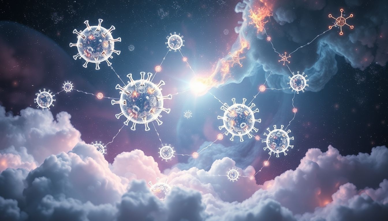 Dromen over vaccinontwikkeling symboliseren hoop en bescherming tegen bedreigingen.