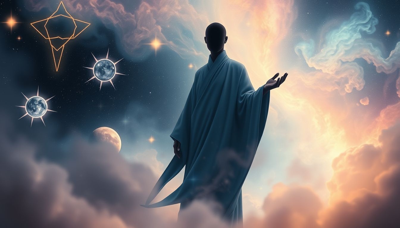 Een gezichtsloze arts symboliseert onzekerheid over gezondheid of autoriteit.