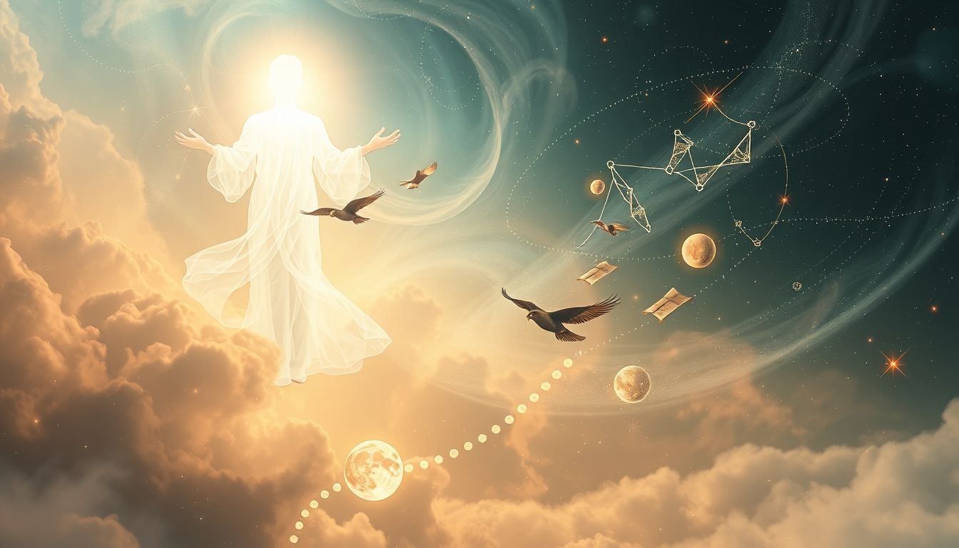 Een inspirerende leraar symboliseert groei en innerlijke ontwikkeling.