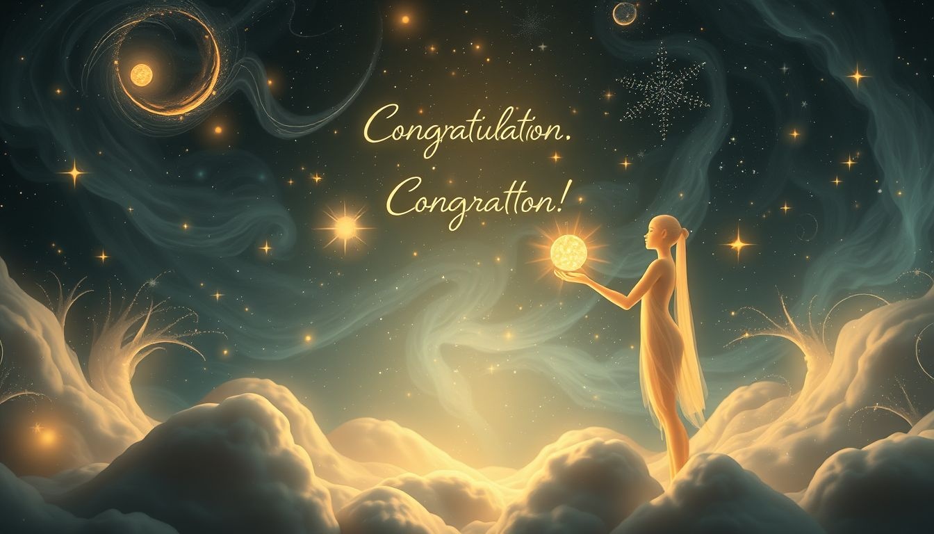 Droom over onbekende felicitaties symboliseert onverwachte erkenning en waardering.