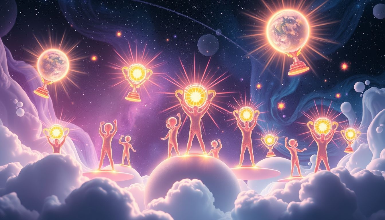 Een droom over felicitaties kan innerlijk succes symboliseren.