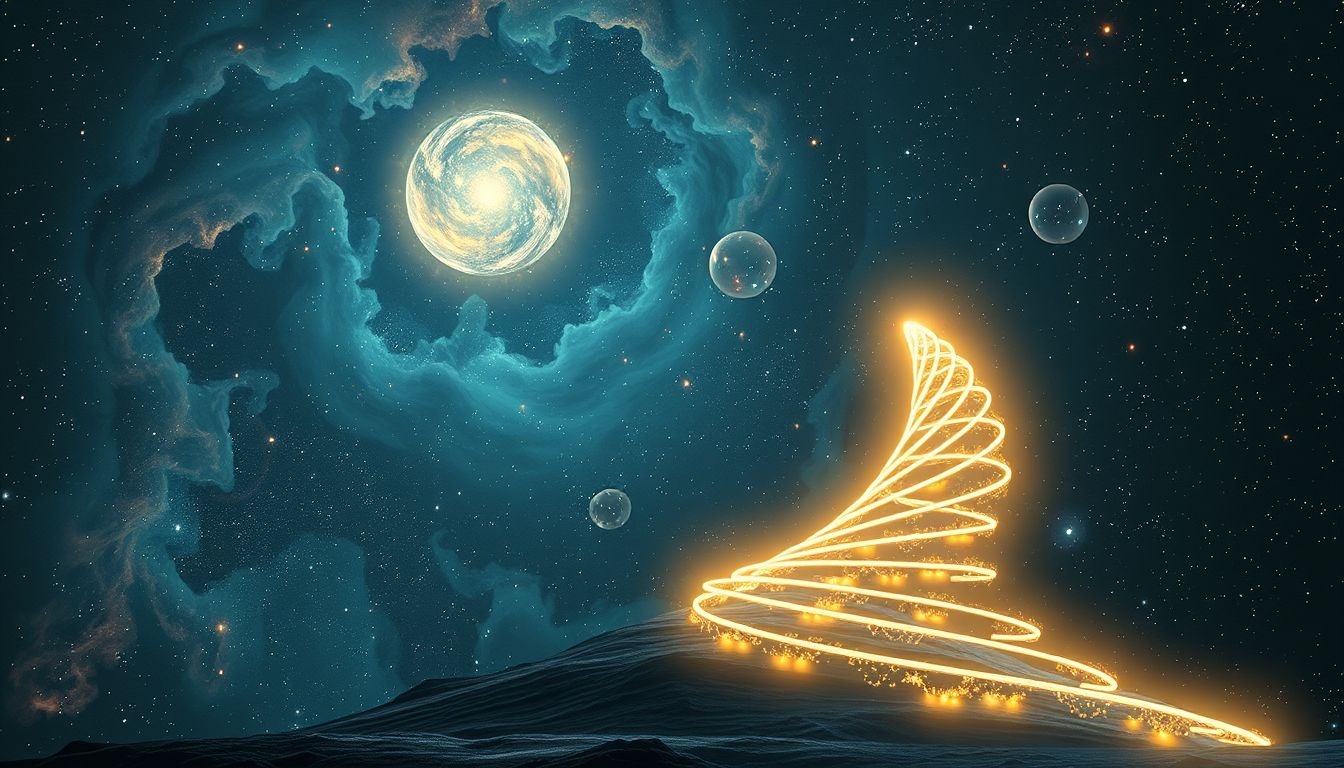 Een helling omhoog symboliseert spirituele groei en innerlijke bewustwording.