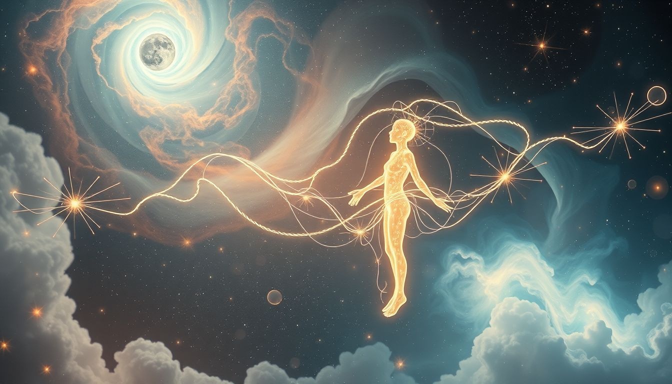 Tuigage symboliseert de connectie tussen bewuste en onbewuste geest.