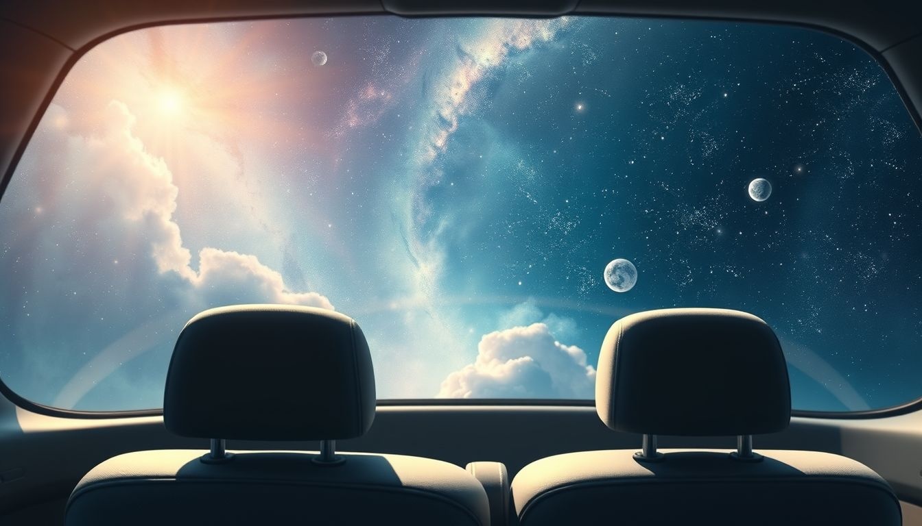 Dromen over achterbank spiegelen verlangen naar controle en vrijheid.