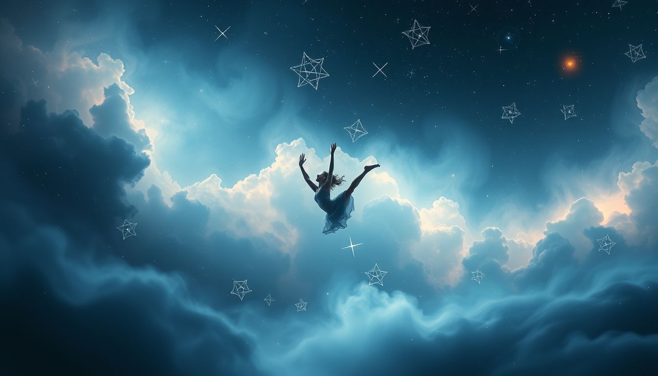 Een geheime backflip radslag symboliseert verborgen moed en zelfvertrouwen.