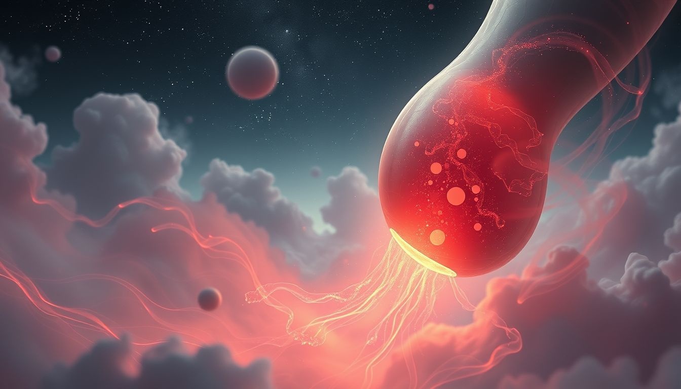 Bloeden uit de buik symboliseert angst voor toekomst en verandering.