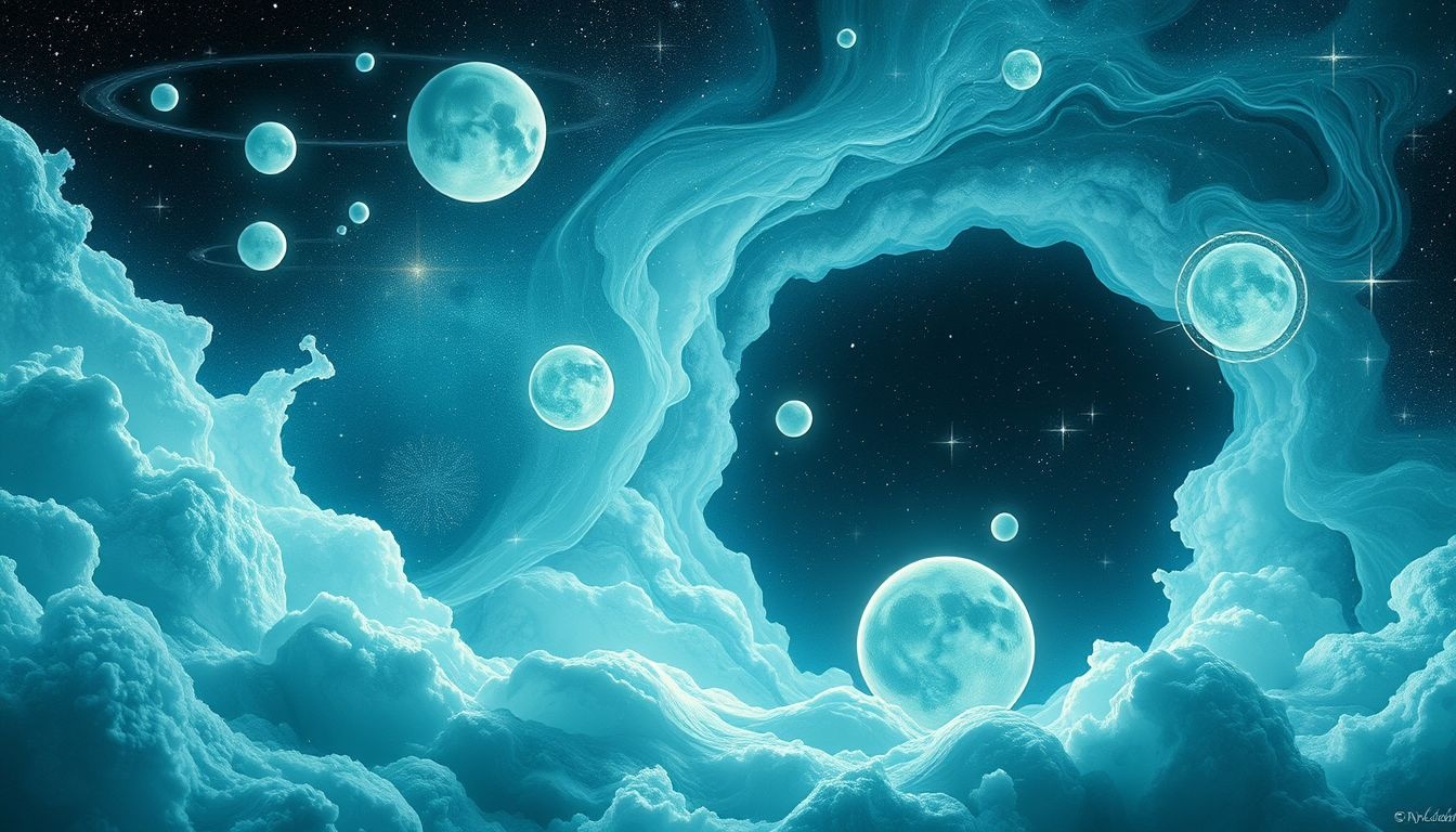 Uranus-symboliek in dromen staat voor onverwachte veranderingen en vrijheid.
