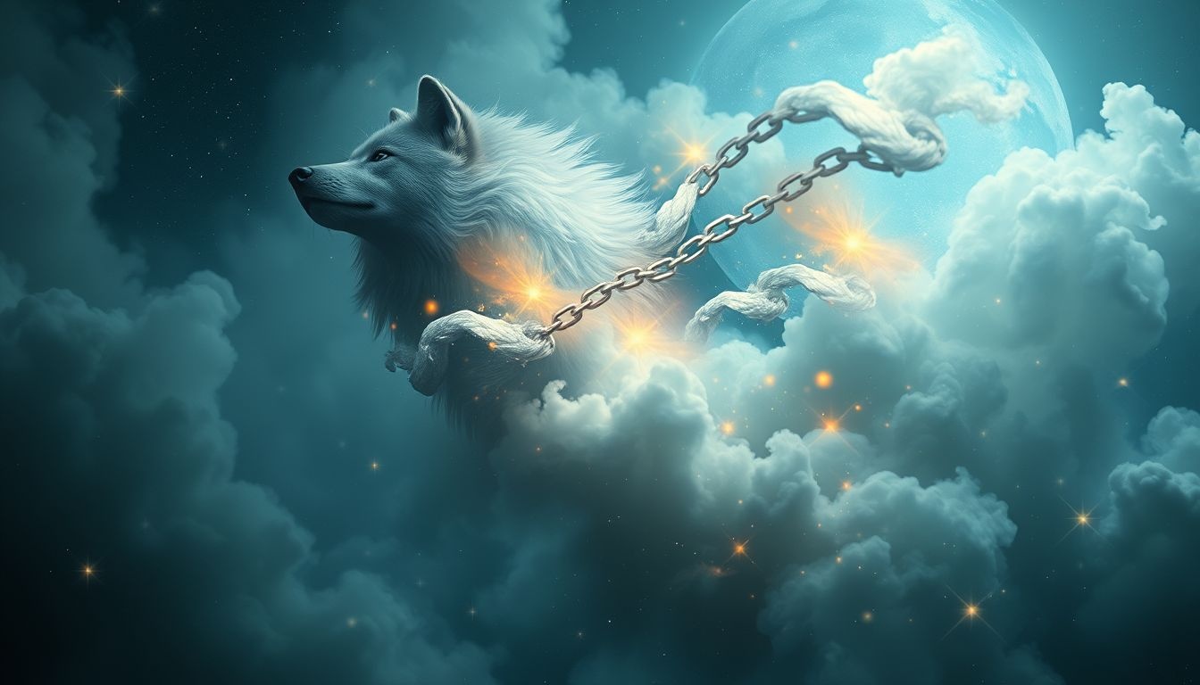 De weerwolf symboliseert de strijd tussen controle en verslaving.