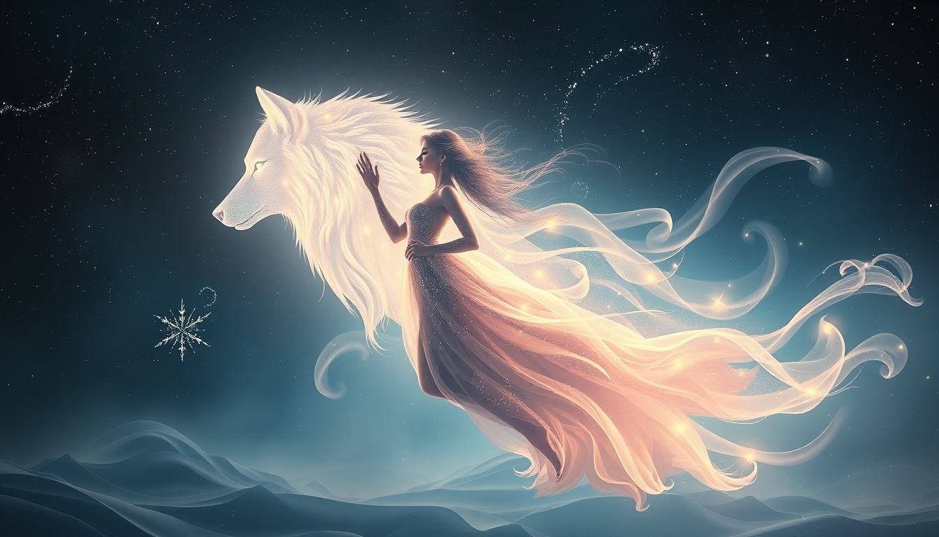 De weerwolf symboliseert vrouwelijke kracht en verborgen emoties in dromen.