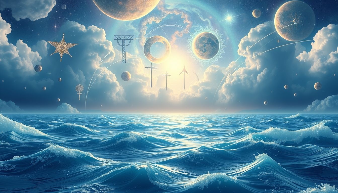 In dromen symboliseert de zee vaak het onbewuste en emoties.