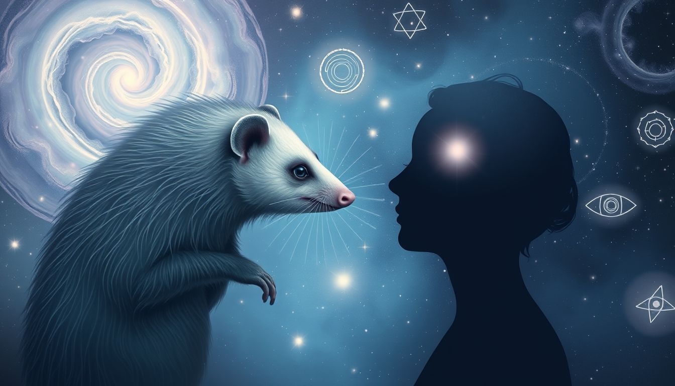 Dromen over een opossum versterken je intuïtie en innerlijke wijsheid.