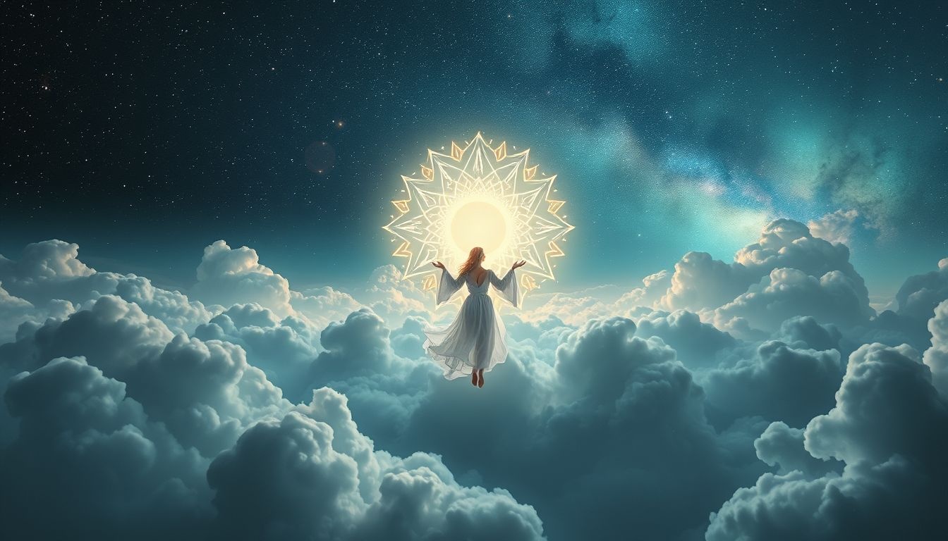 Bidden voor een icoon symboliseert hoop en spirituele steun in dromen.
