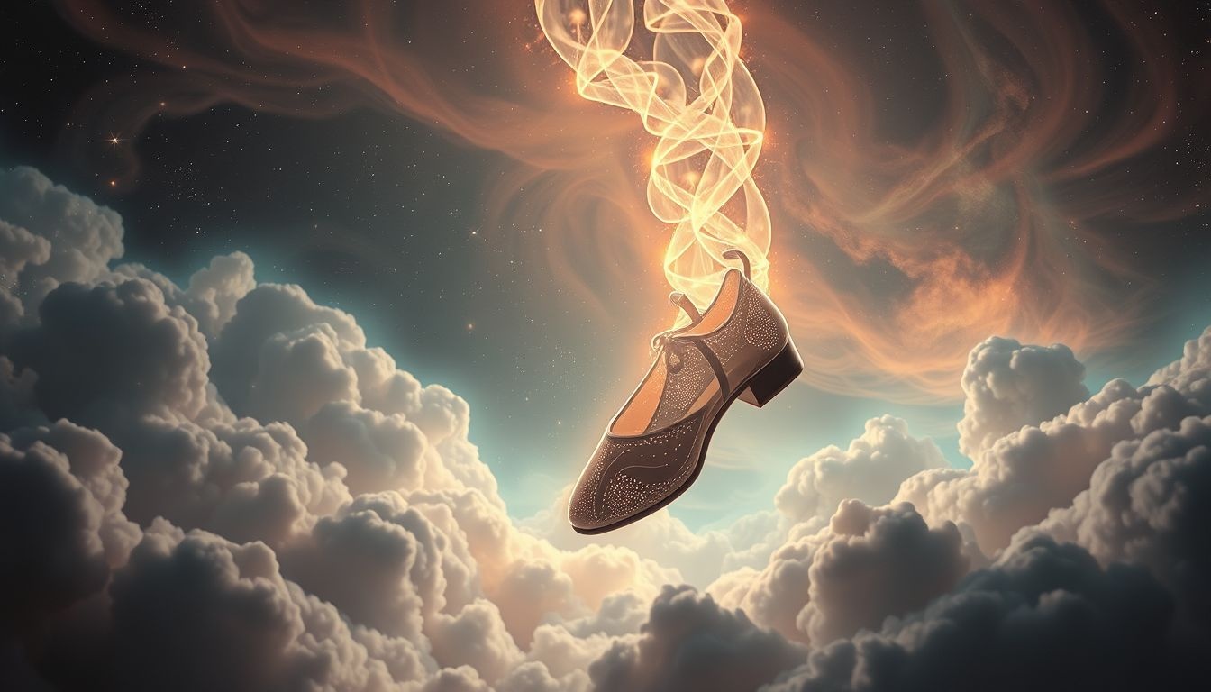 Dromen over gestolen dansschoenen symboliseren vaak creativiteitsverlies en zelftwijfel.