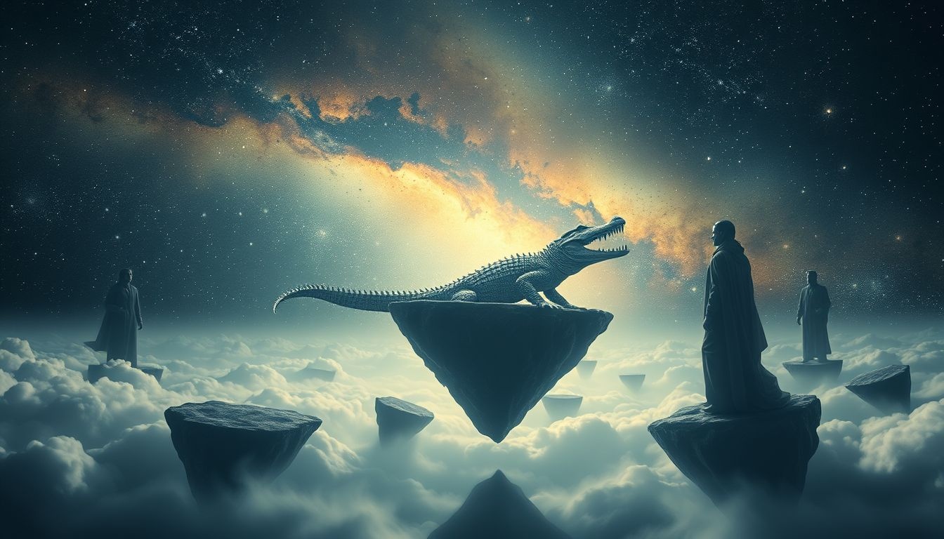 Dromen van alligators op land symboliseren naderende confrontaties en angst.