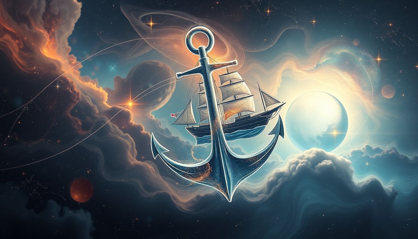 Dromen over een anker symboliseren vaak stabiliteit en veiligheid.