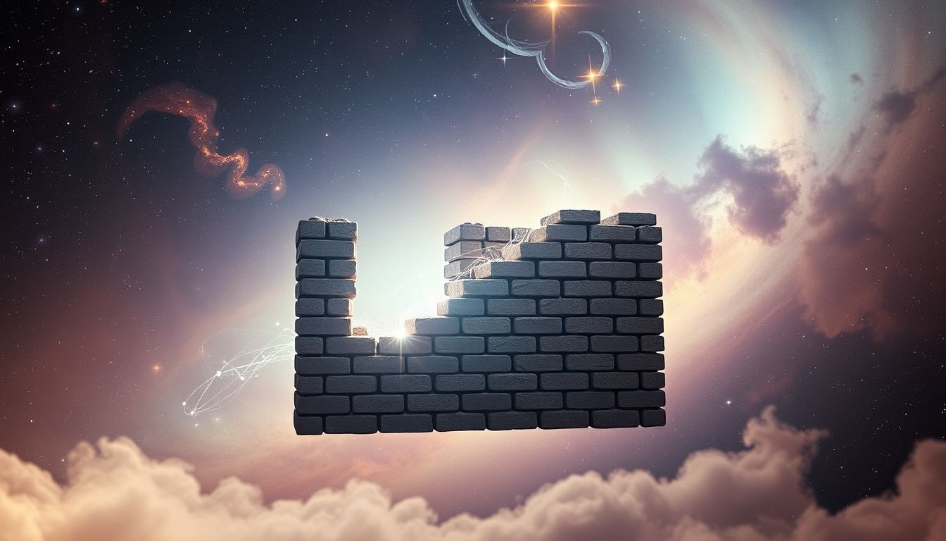 Dromen over een bakstenen muur symboliseert vaak een obstakel in je leven.